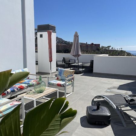 Sunny Penthouse Beach Apartment With Panoramic Views Almuñécar Exterior foto