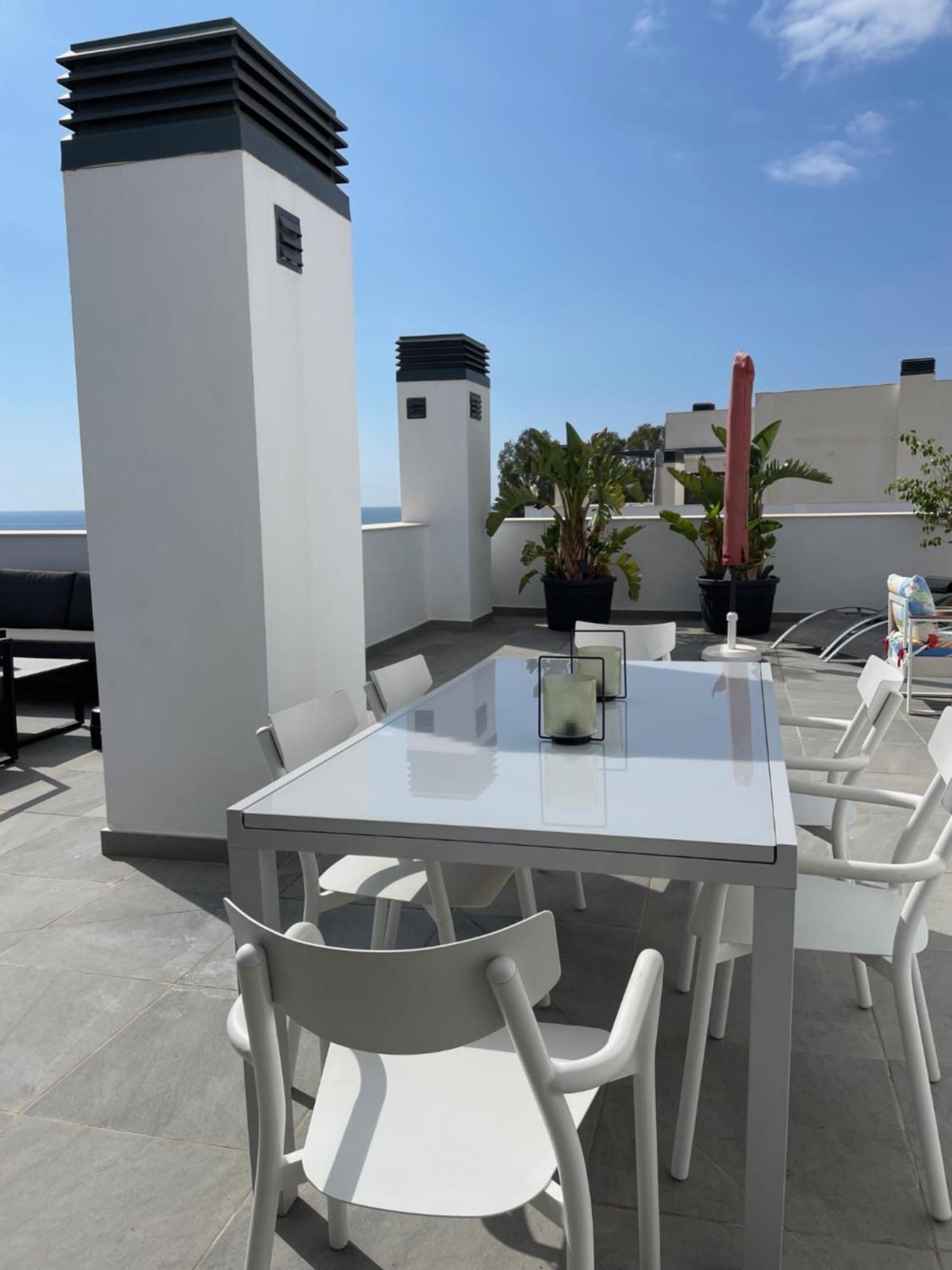 Sunny Penthouse Beach Apartment With Panoramic Views Almuñécar Exterior foto